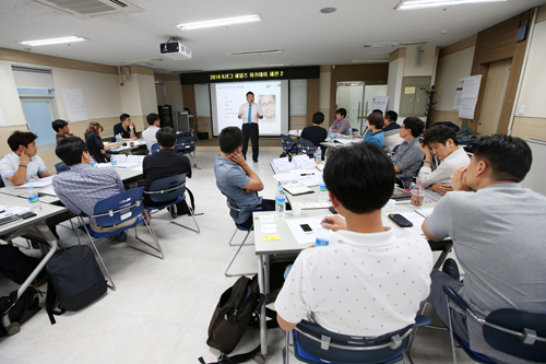 한국프로축구연맹은 1일 오전 11시 소상공인시장진흥공단 서울전용교육장에서 K리그 세일즈 아카데미 두 번째 교육을 개최했다. / 한국프로축구연맹 제공