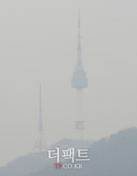 남산 높이에 대한 궁금증이 커지고 있다. / 더팩트 DB