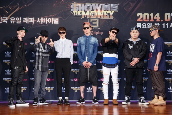 더 콰이엇 도끼 타블로 마스타우 산이 스윙스 양동근 등 쇼미더머니3가 화려한 프로듀서 라인업을 갖추고 출격에 나선다. / CJ E&M 제공