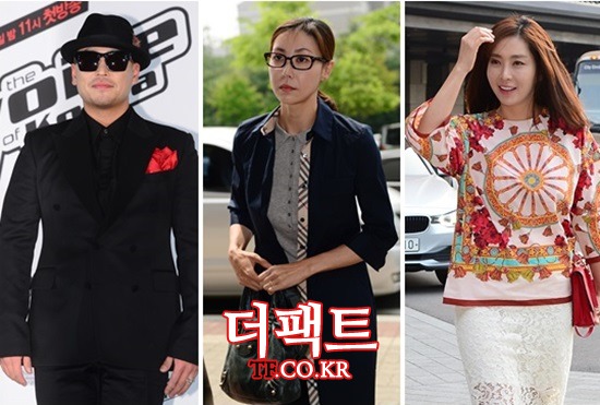 길(왼쪽)은 음주운전, 성현아(가운데)는 성매매, 송윤아는 악플러를 고소하며 힘든 상반기를 보냈다. / 이새롬 김슬기 기자