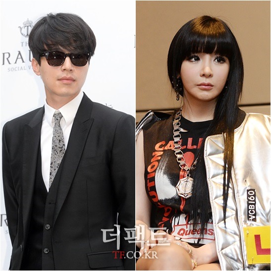 이동욱(왼쪽)이 마약 밀반입 논란을 빚고 있는 박봄에 대해 조심스러운 반응을 보이고 있다./더팩트DB