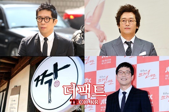 MC몽의 복귀 시도와 김정태 함익병(왼쪽 위부터 시계방향)의 부적절한 발언은 논란이 됐다. 짝은 출연자 사망으로 폐지됐다. / 배정한 김슬기 기자, SBS 제공