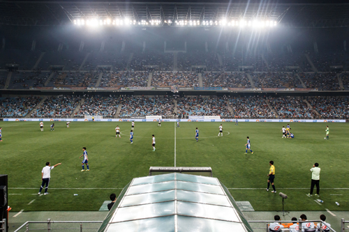 12일 열린 울산과 포항의 경기도 1만6000여 명이 관람했다. / 한국프로축구연맹 제공