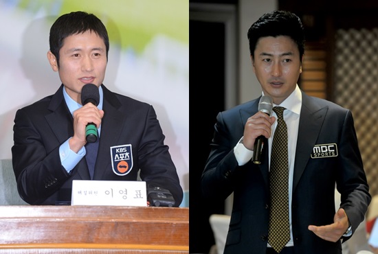 이영표와 안정환의 어록은 시청자들의 공감을 자아냈다. / KBS MBC 제공