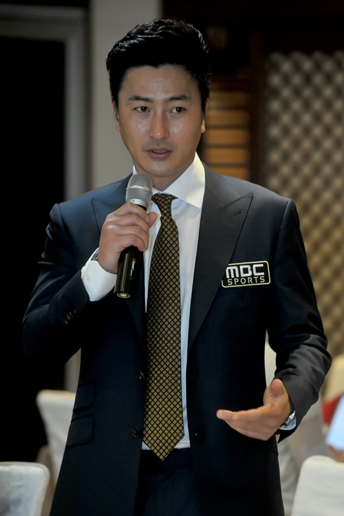 MBC 안정환 해설위원이 독특한 화법으로 2014 브라질 월드컵 화제의 인물로 떠오르고 있다. /MBC 제공