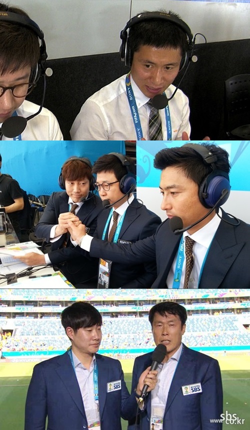 KBS MBC SBS(위부터) 등 지상파 3사가 치열하게 뛰어들었던 2014 브라질 월드컵 중계 전쟁에서 KBS가 우위를 선점했다./KBS MBC SBS 제공