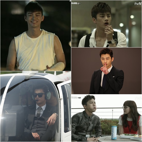 서인국은 케이블 채널 tvN 월화드라마 고교처세왕에서 철부지 고등학생과 가짜 본부장을 오가는 이민석 역을 맡아 귀여우면서도 남성미 넘치는 반전 매력을 펼치고 있다. / 고교처세왕 방송 캡처, CJ E&M 제공