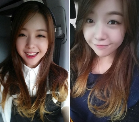 민아 뱃살에 누리꾼들이 관심을 보이고 있다. / 민아 트위터