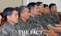 [TF포토] 국회 현안질의 참석한 군 지휘관들