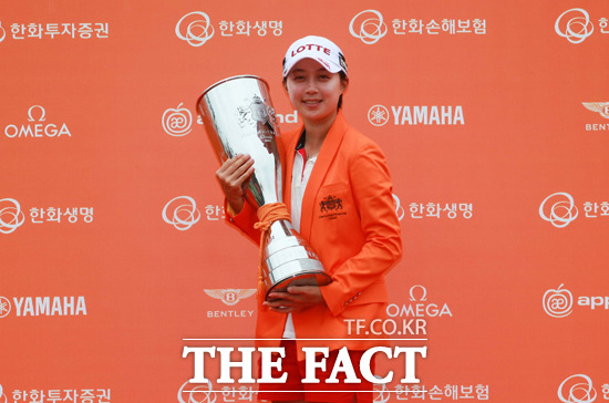 김효주가 이번 시즌 전반기동안 3승을 거두며 KLPGA 절대강자로 올라설 준비를 마쳤다. / KLPGA 제공