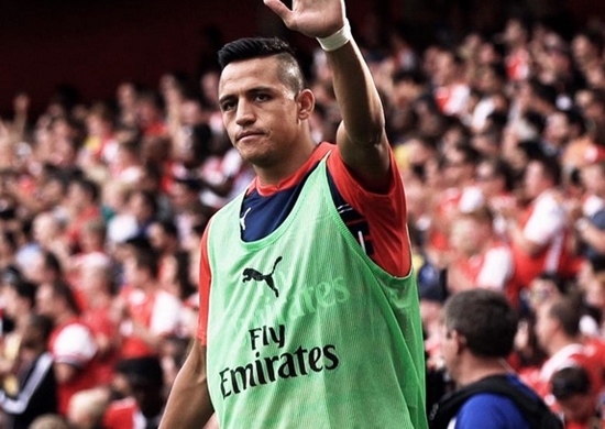 알렉시스 산체스가 잉글리시 프리미어리그에서도 성공할 수 있을지 관심이 쏠리고 있다. / 아스널 트위터 캡처