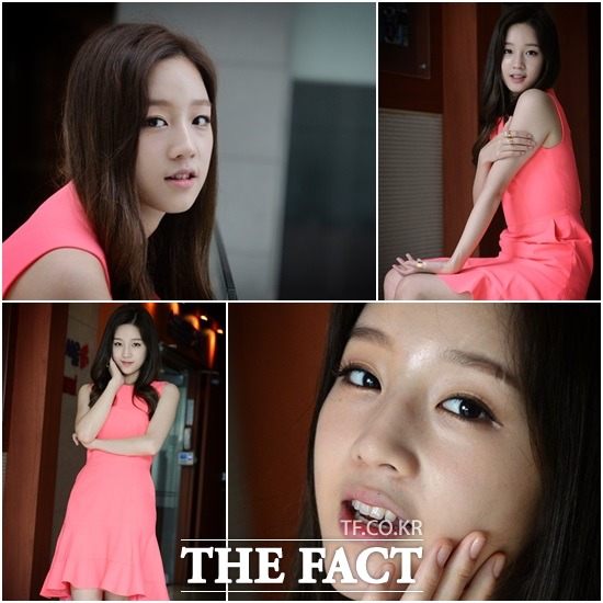 박보람은 32kg 감량해 날씬한 몸매와 확 바뀐 외모로 화려하게 데뷔했다. /문병희 기자