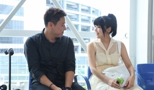 이상민(왼쪽)사유리가 화제다./JTBC 제공