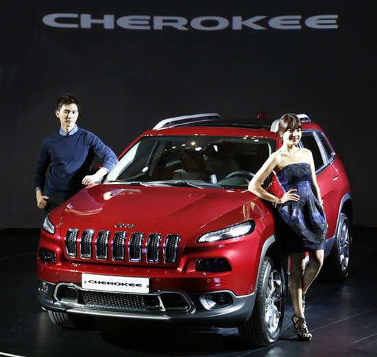크라이슬러는 20일 체로키를 국내 시장에 출시했다./크라이슬러 제공