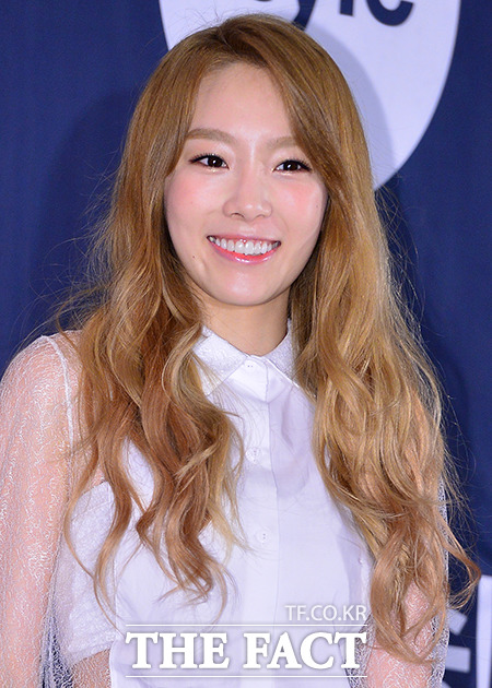 태연이 백현을 의식한 듯 케이블채널 온스타일 더 태티서에서 사생활 공개 가능성에 선을 긋고 있다./김슬기 기자