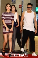 [TF포토] 수지-민효린-박진영, 'JYP사단이 왔어요~'