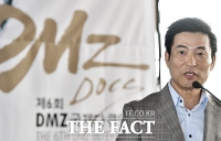 [TF포토] 이한위, 'DMZ 국제 영화제 사회는 제가~'