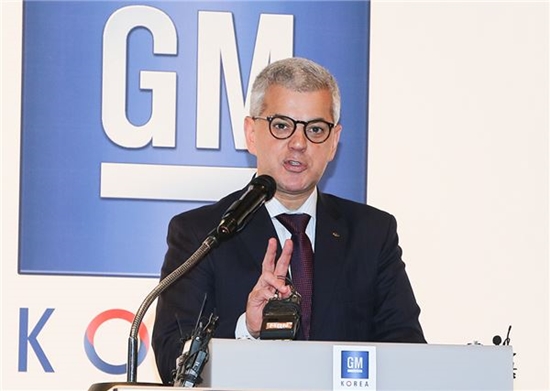 세르지오 호샤 한국지엠 사장이 김우중 전 대우그룹 회장의 대우자동차 헐값 매각 주장을 반박했다./한국지엠 제공