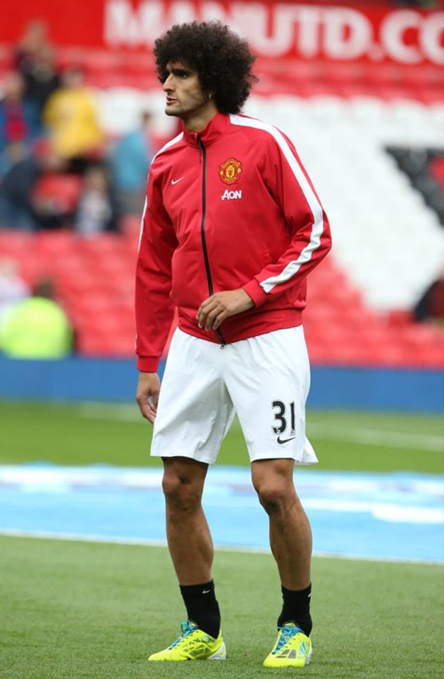 마루앙 펠라이니는 2750만 파운드의 이적료에 맨유 유니폼을 입었다. / 맨유 페이스북 캡처