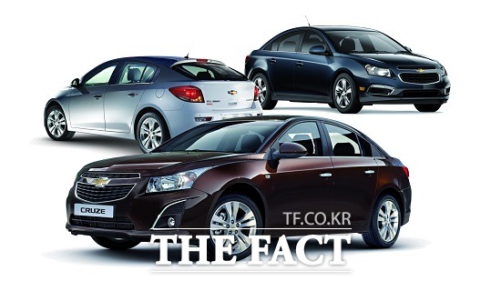 29일 한국지엠은 글로벌 브랜드 쉐보레의 준중형 모델 크루즈가 전 세계 시장 누적 판매실적 300만 대를 기록했다고 밝혔다. / 한국지엠