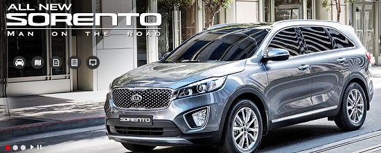 올 뉴 소렌토 내부가 공개되면서 운전자들의 관심을 얻고 있다./기아자동차 홈페이지 캠처