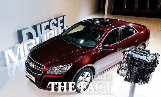 쉐보레가 오는 4일부터 중형 디젤 세단 말리부의 2015년형 모델의 판매를 시작한다. / 한국지엠 제공