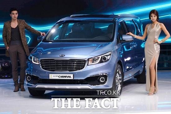 기아자동차의 카니발은 지난달 4841대 판매되며 전달 대비 판매량이 전발 수준으로 떨어졌다.