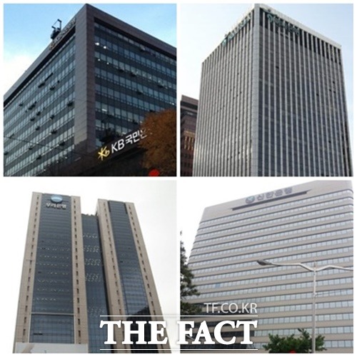 은행들의 주력 예·적금 상품 금리가 연 1%대로 하락하면서 수익률이 높은 금융주 펀드 투자가 늘고 있다./더팩트DB