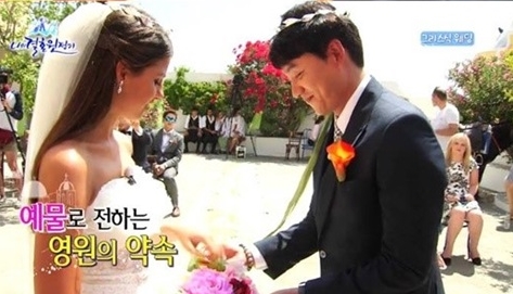 나의 결혼 원정기에 출연한 김승수가 예비 장인의 딸 보쌈 권유에 놀라움을 금치 못했다./KBS 나의 결혼 원정기 캡처