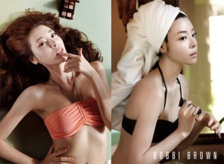 정글의 법칙 김규리 비키니 화보가 공개됐다. / 바비브라운 제공