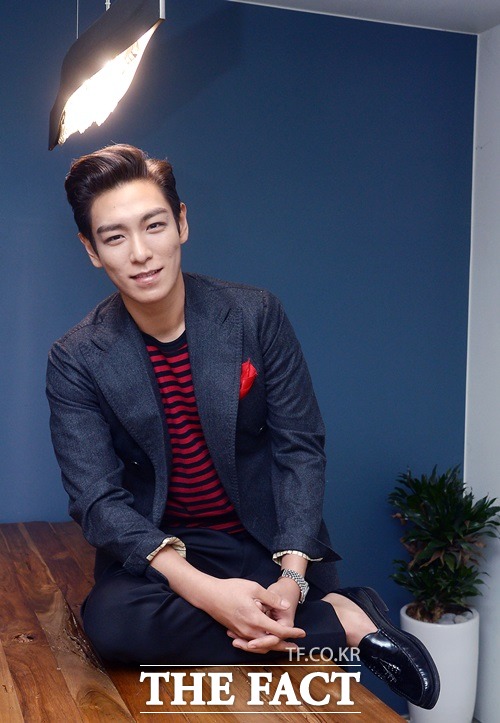 영화 타짜-신의 손에서 함대길 역할을 맡아 지난해보다 밝은 모습을 보인 최승현./이새롬 기자