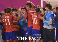  [AG 축구] '거인-윤일록 쓰러졌다' 韓, 사우디 1-0…불안한 리드 (전반 종료)