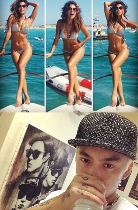 도끼가 혼혈 배경이 공개돼 눈길을 끌고 있다. / 도끼 니콜 셰르징거 인스타그램