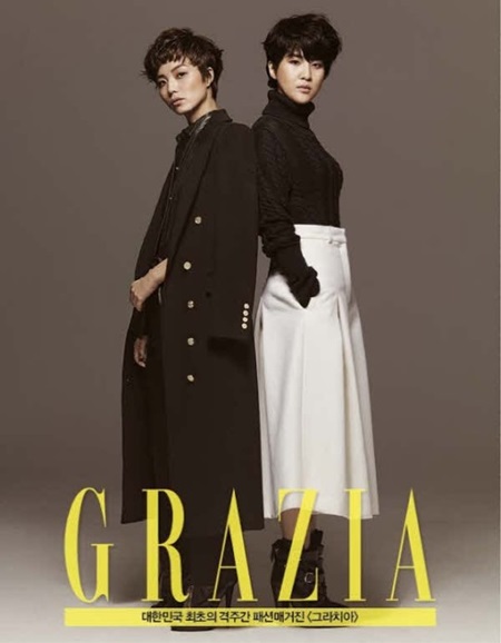 안영미(왼쪽)와 강유미. / 그라치아 제공