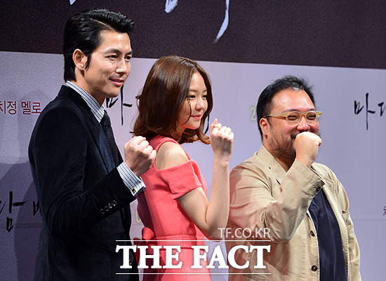 마당 뺑덕 이솜이 언론시사회에 참석해 자신의 연기에 대해 만족스럽진 않다. 아쉬움도 많이 남는다면서 그래도 최선을 다했다고 말했다. /김슬기 기자