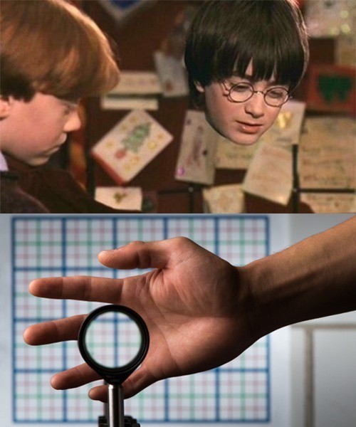 해리 포터 투명망토가 현실화 됐다./해리포터 스틸, 로체스터대학교 홈페이지