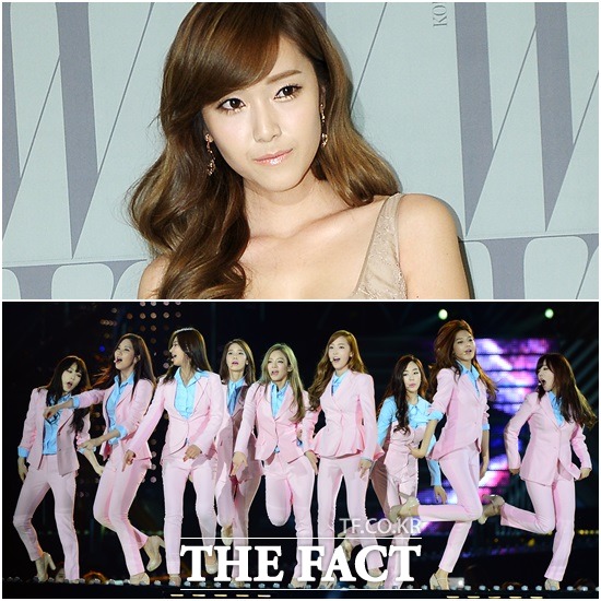 제시카가 소녀시대(아래)에서 퇴출당했다. 이로써 제시카는 개인 활동을, 소녀시대는 8인조 활동을 펼친다. /이새롬 배정한 기자