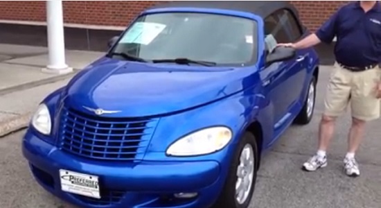 크라이슬러 PT 크루저 컨터버블(Chrysler PT Cruiser Convertible). /유튜브 영상 캡처