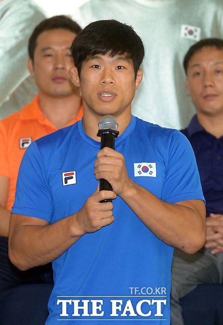 정지현이 2014 인천 아시안게임을 앞두고 각오를 밝히고 있다.