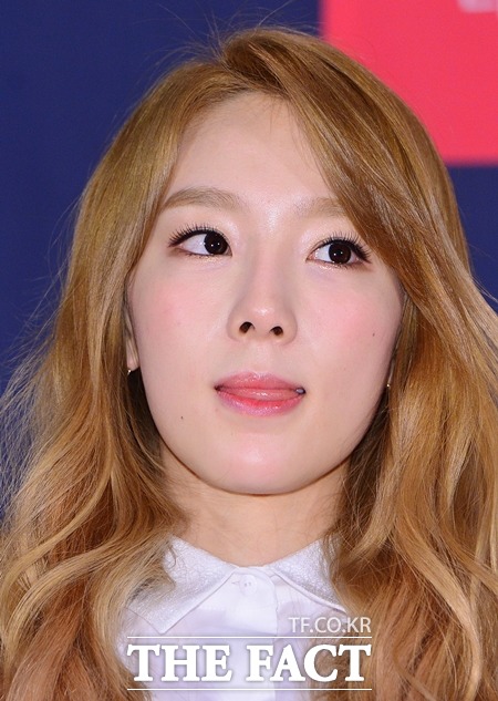 태연이 제시카 탈퇴와 관련해 눈물로 호소해 시선을 끌었다. / 김슬기 기자