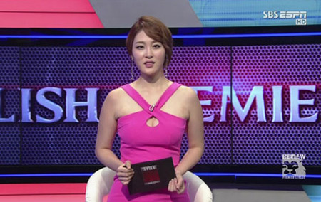 더 지니어스3 신아영 볼륨 몸매가 눈길을 끌고 있다. / SBS ESPN