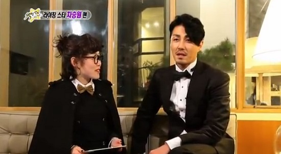 차승원(오른쪽)의 공식입자이 발표됐다./ 방송화면 캡처