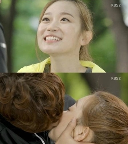 연애의 발견 김슬기의 기습 키스가 시청자들을 설레게 했다. / KBS2 연애의 발견 방송 캡처