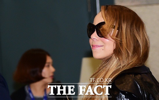 내한 머라이어 캐리에 대한 누리꾼들의 반응이 뜨겁다. / 배정한 기자