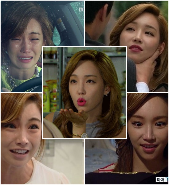 MBC 주말드라마 왔다! 장보리에서 연민정으로 분한 배우 이유리의 연기력이 시청자 사이에서 큰 인기를 얻고 있다./MBC 왔다! 장보리방송캡처