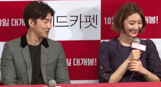 윤계상 고준희가 영화 촬영 중 이하늬가 신경쓰였다고 밝혀 누리꾼들의 관심을 끌었다. /SSTV 영상 캡처