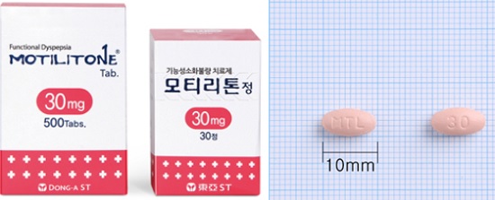 동아ST 천연물신약 기능성소화불량증 치료제 모티리톤은 위염치료제 스티렌, 발기부전치료제 자이데나에 이은 자체개발 3호 신약이다. /동아ST 홈페이지 캡처