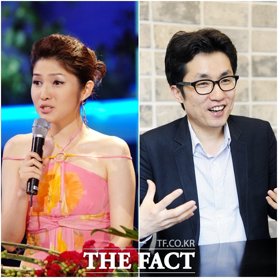 김상민 김경란 (왼쪽) 커플이 내년 1월 6일 결혼을 발표하자 일부 누리꾼들이 속도위반 의혹을 제기했다. /배정한 기자, 더팩트DB