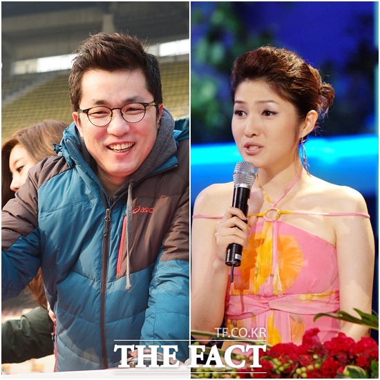 김상민 새누리당 의원(왼쪽)과 아나운서 출신 방송인 김경란이 7월부터 교제해 내년 1월 초 결혼식을 올린다. /배정한 기자, 더팩트DB