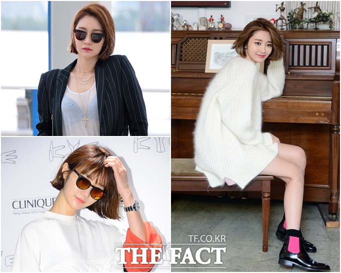 고준희는 단발머리 헤어스타일에 애착을 갖고 있다./김슬기 기자, 더팩트DB